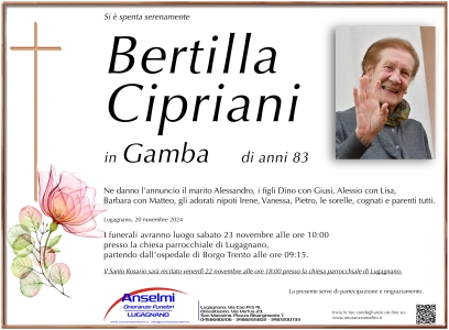 Bertilla Cipriani